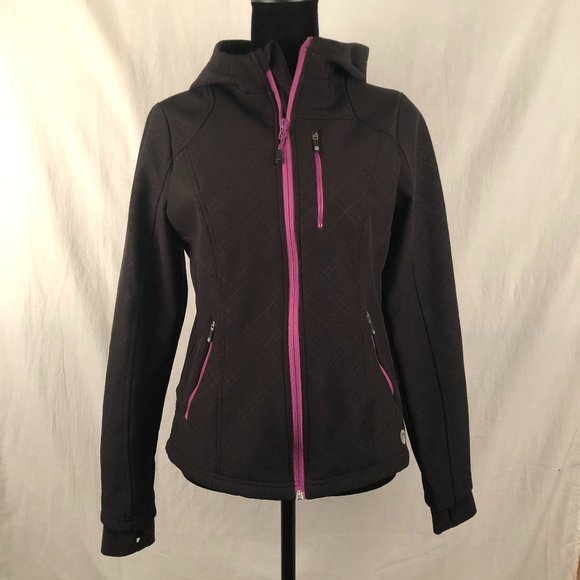 Mondetta Black Zip Up Hooded Jacket - Picture 2 of 13